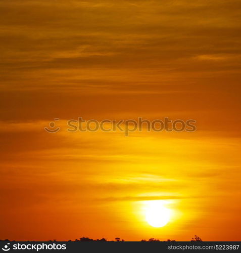 blur in south africa red sunset in the cloud like abstract background