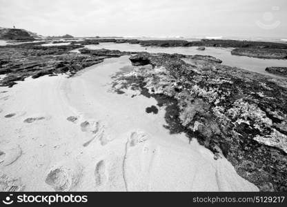 blur in south africa sky ocean de hoop reserve nature and rocks