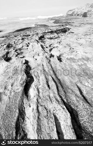 blur in south africa sky ocean de hoop reserve nature and rocks