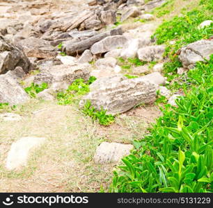 blur in south africa sky ocean isimagaliso reserve nature and rocks