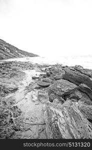 blur in south africa sky ocean isimagaliso reserve nature and rocks