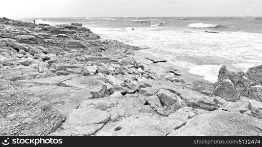 blur in south africa sky ocean isimagaliso reserve nature and rocks