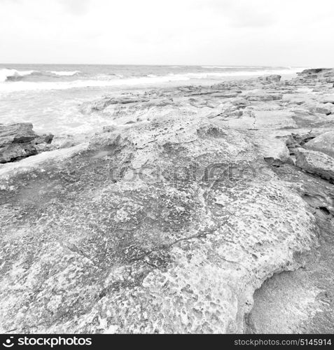 blur in south africa sky ocean isimagaliso reserve nature and rocks