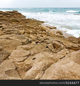 blur in south africa sky ocean isimagaliso reserve nature and rocks