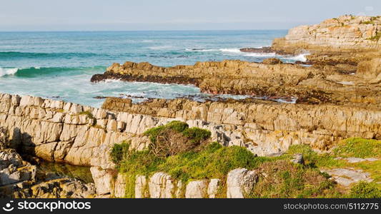 blur in south africa sky ocean tsitsikamma reserve nature and beach