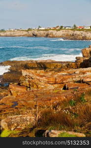 blur in south africa sky ocean tsitsikamma reserve nature and beach