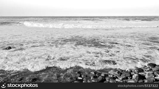 blur in south africa sky ocean tsitsikamma reserve nature and rocks