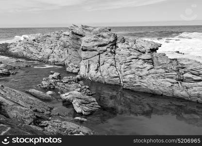 blur in south africa sky ocean tsitsikamma reserve nature and rocks