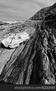 blur in south africa sky ocean tsitsikamma reserve nature and rocks