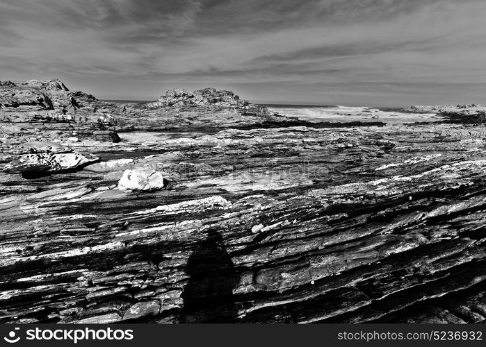 blur in south africa sky ocean tsitsikamma reserve nature and rocks