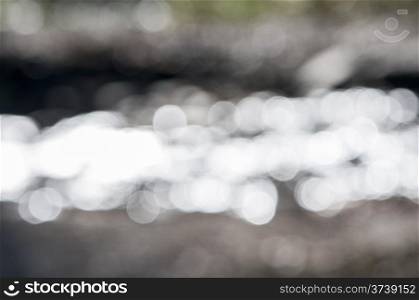 blur of a river with a very nice bokeh