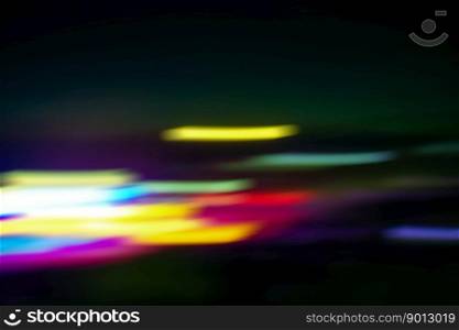 Blur space travel concept with blurred lights trails making pattern on background.. Abstract dream about flying to the cosmos bright neon colorful shine background