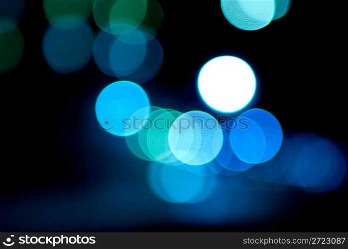 Blured lights