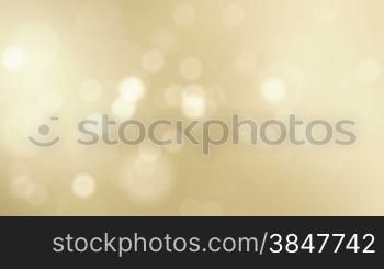 Blured lights background - gold - loopable animation