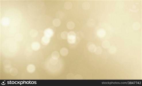 Blured lights background - gold - loopable animation