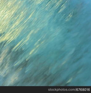 Blurred abstract background of light reflection on water motion