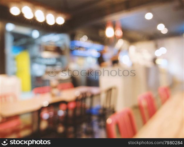 Blurred background : Barista at cafe with blur background&#xD;