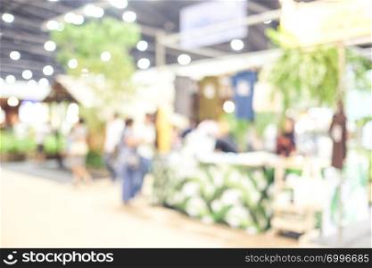 Blurred background, Blur people at store with bokeh background, people and business concept