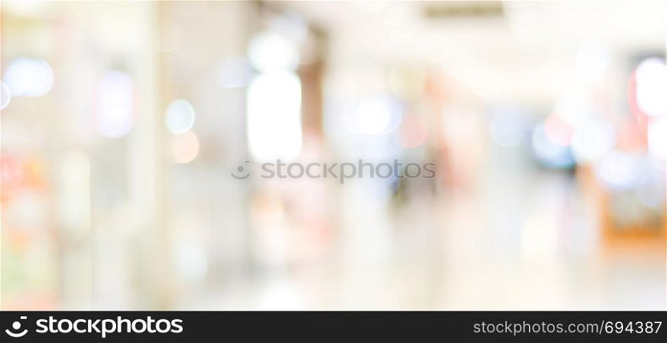 Blurred background, Blur store with bokeh light background