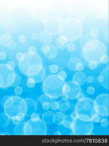 blurred bubbles abstract background