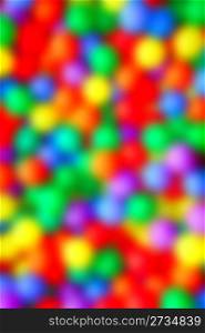 blurred colorful balls like out focus color spots background