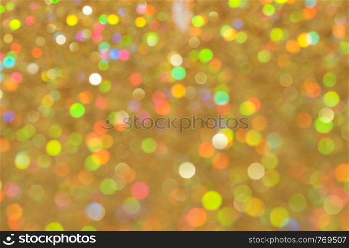 blurred defocused multi color lights