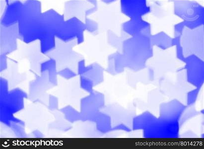 Blurred stars, may be used as background