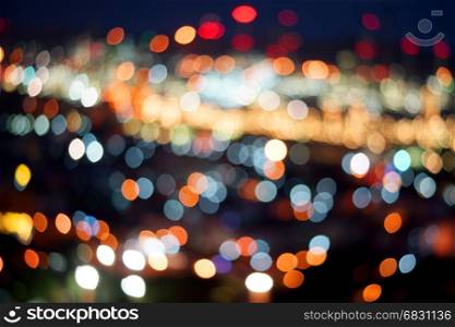blurry abstract background, colorful bokeh light