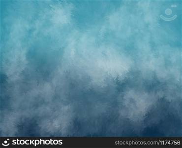 blurry clouds. abstract blue background