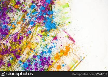 blurs piles different bright dry colors