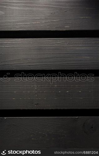 board on black background texture