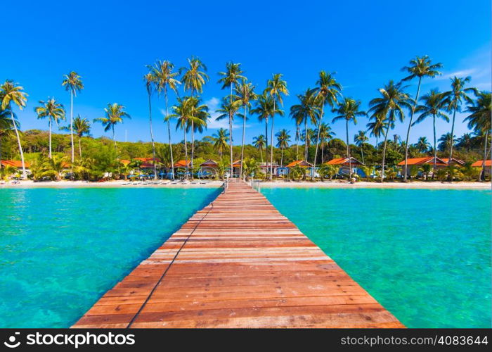 boardwalk on beach