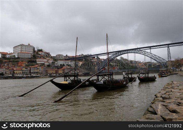 Boat in Porto, Portugal