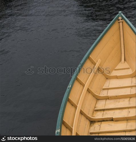 Boat in the ocean, Lunenburg, Nova Scotia, Canada