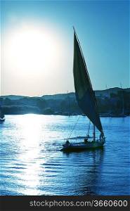 boat on the Nile