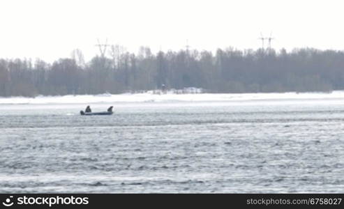 boat on the river