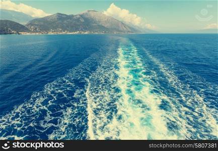 Boat trip in Greece