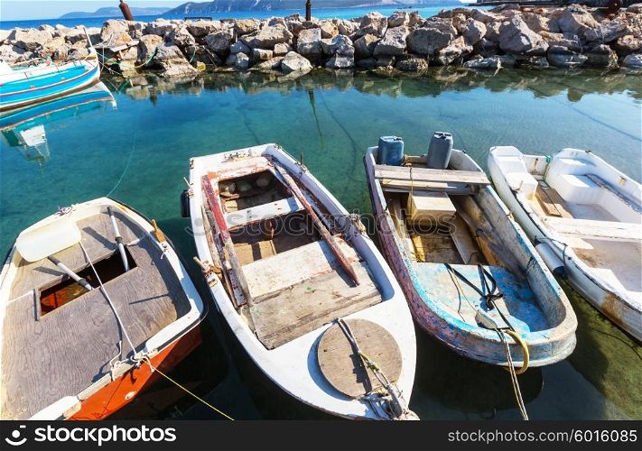 Boats in Greece