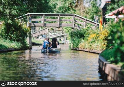 Boats in the Giethoorn