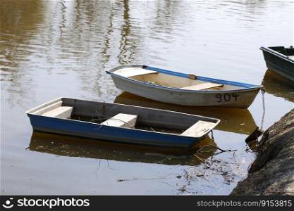 boats water rowboat landscape