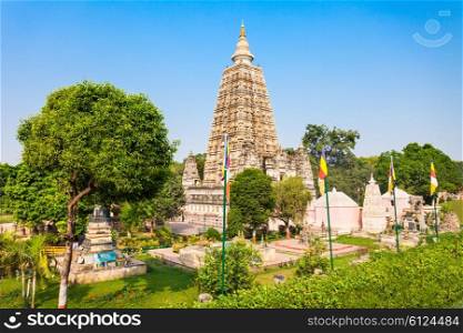Bodh Gaya is a religious site and place of pilgrimage associated with the Mahabodhi Temple in Gaya, India