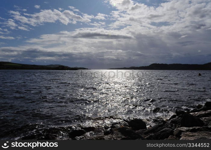 Body of water in the Highlands of Scotland