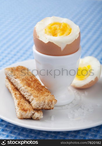 boiled egg in eggcup