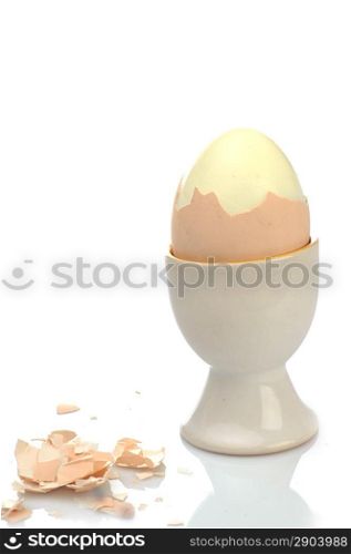 boiled egg ready to eat