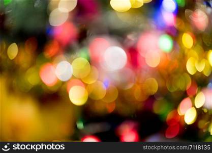Bokeh abstract background. Christmas background
