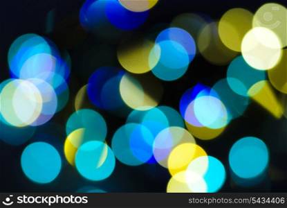 Bokeh. Abstract background for desing. Made from four photo.