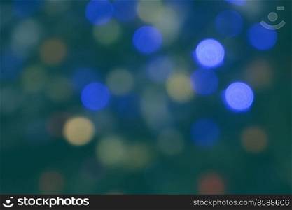 Bokeh abstract coral green light background image texture retro