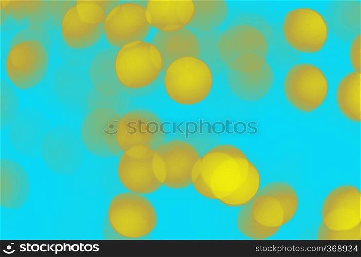 Bokeh abstract light, blue color  background , Concept love , summer