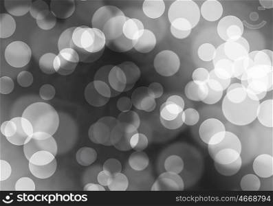 Bokeh background. Abstract background black image with bokeh lights