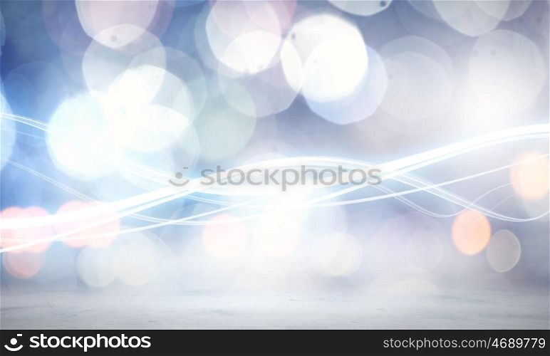 Bokeh background. Background abstract image with colorful bokeh lights